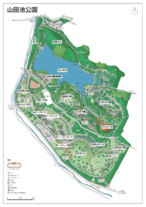山田池公園マップ