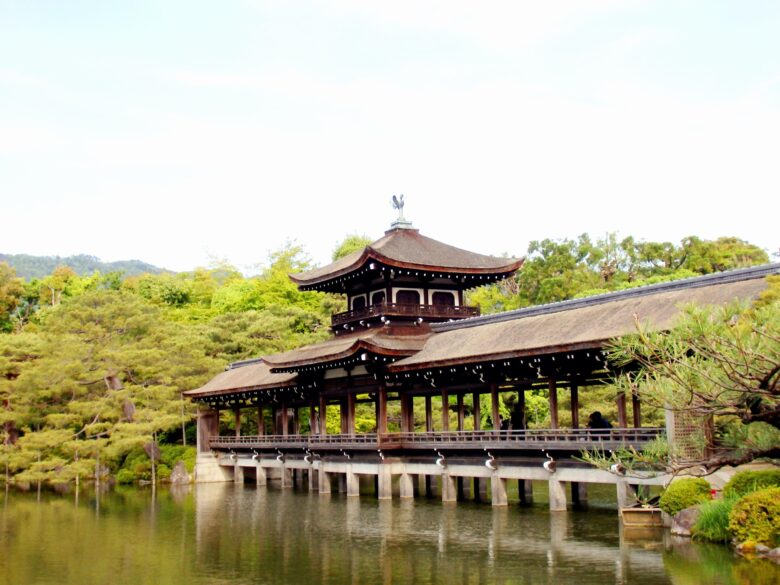 映画『きのう何食べた？』京都ロケ地の平安神宮を撮影した写真