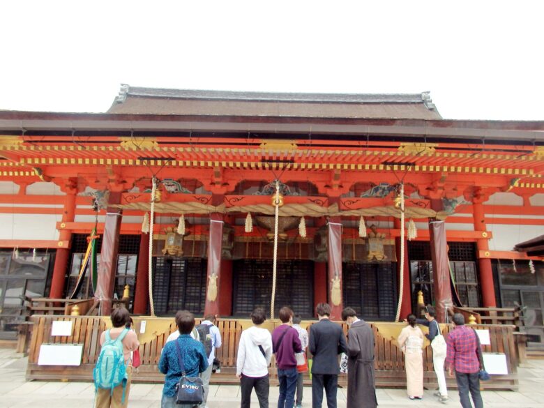 八坂神社の本殿