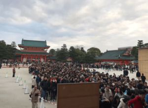 2019年平安神宮初詣を撮影した写真