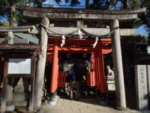 石切神社の摂社を撮影した写真