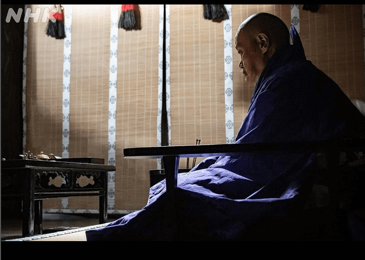 鎌倉殿の13人で頼朝の夢枕に立った後白河法皇を撮影した写真