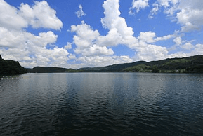 青木湖を撮影した写真