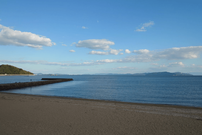 『とんび』映画の撮影場所ロケ地浅口市・青佐鼻海岸を撮影した写真